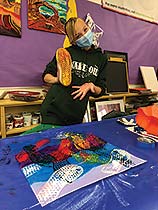 Brianna Thayne has &ldquo;soul&rdquo; and uses hers to paint a comment on tourists and personalities.